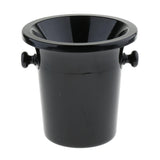 Maxbell Black Plastic Wine Spittoon Champagne Bucket Fashion with Carry Handles