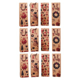 Maxbell brown Bags Kraft Bags Gift Wrap Wine Bags Paper for home Travel