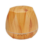 Maxbell 500ml 24V Wood Grain Pattern Home Office Aromatherapy Machine-EU Light Wood