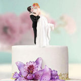 Maxbell Wedding Cake Topper Bride Groom Wedding Decorations Resin Cake Topper
