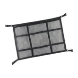 Maxbell Car Ceiling Cargo Net Pocket Car Roof Storage Organizer for Van Camping Black