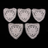 Max 5 Pieces/pack Embroidered Lace Patch Appliques DIY Sewing Accessories Type 4