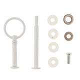 Max 2 Tier Round Top Fruit Cake Stand Rack Handle Fitting Hardware Rod White