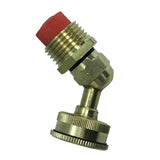 Max GARDEN BRASS HOSE CONNECTOR ADAPTOR FITTINGS SPRAY NOZZLE DN15 5 Hole