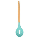 Maxbell Kitchenware Silicone Cooking Utensil with Wood Handle For Kitchen Type 5