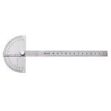 Max Steel 180 Degrees Rotary Swing Arm Protractor for Student School Woodworking