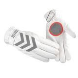 Maxbell Winter Gloves Touch Screen Thicken Fleece Glove Water Resistance Windproof White