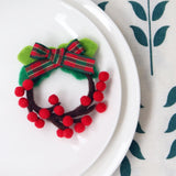 Maxbell Brooch Needle Felting Kit For Beginners with Basic Tools Tutorials Wreath