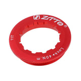 Maxbell MTB Road Bike Cassette Cover Lock Ring Alloy Flywheel Ring Cover Red