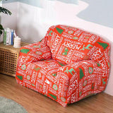 Max All-inclusive Couch Sofa Cover Slipcover for Christmas Words_1 Seater