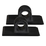 Maxbell 1 Pair Kayak Motor Fix Bracket Buckle Rubber Dinghy Propeller Outboard Hook