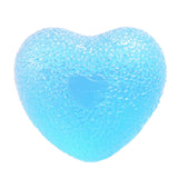 Max Heart Silicone Hand Finger Exercise Grip Squeeze Ball Stress Relief Blue