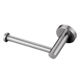 Max Maxb Toilet Paper Holder Stainless Steel Round Wall Mounted  Punching_Silver