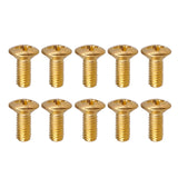 Max 10Pcs Switches Screws Tuners Gear Machine Heads Mounting Screws Parts Gold