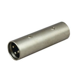 Maxbell Audio XLR Male Coupler Gender Changer Male Mic Barrel Mike Adapter