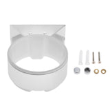 Max Small Room Hair Dryer Holder Adhesive Wall Mount Organizer Easy To Install