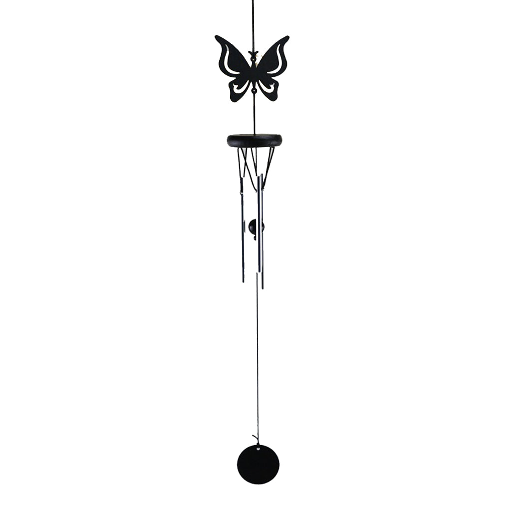 Maxbell Modern Simple Pendant Iron Wind Chimes Home Decor Hanging Ornament Butterfly