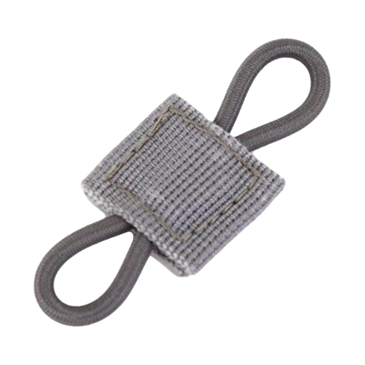 Maxbell Outdoor Gear Holder Clip Multifunctional Elastic Ribbon Buckle for Vest Gray