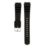 Maxbell Durable Silicone Waterproof Sport Watch Band Strap Deployment Clasp 20mm