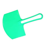 Maxbell Curved Plastic Putty Knife Hollow Handle Putty Scraper for Putty Painting