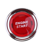 Maxbell Car Engine Start Push Button Switch Red LED Illumination Ignition Starter