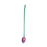 Maxbell Shovel Scoop Tableware Iced Tea Spoon Mini Spoons for Desserts for Tea Straight Tip Shovel