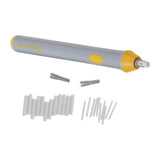 Max Electric Battery Operated Erasers with 22pcs Refills Artists Supplies gray