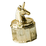 Max Nordic Style Ceramic Unicorn Furnishing Articles Jewerly Storage Box