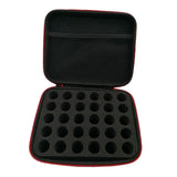 Maxbell Essential Oil Case EVA Dustproof Waterproof Multipurpose for Traveling Red