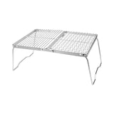 Maxbell Camping Grill Folding Barbecue Net Stainless Steel for Outdoor Patio Hiking