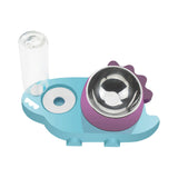 Maxbell Pet Feeder Waterer Food Bowls Feeding for Cats Dogs Small Animals Blue