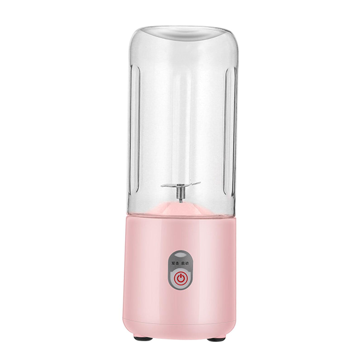 Maxbell Portable Blender USB Juicer Cup Fruit Mixing Rechargeable for Travel Pink