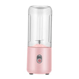 Maxbell Portable Blender USB Juicer Cup Fruit Mixing Rechargeable for Travel Pink