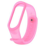 Maxbell Soft Replacements Bracelet Wristband Watch Band Strap For Mi Band 5/6 Pink