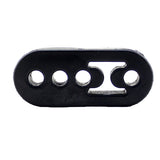 Max Universal 4 Hole Car Rubber Exhaust Tail Pipe Mount Bracket Hanger Black