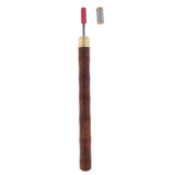 Max Leather Craft Edge Dye Roller Pen Applicator Wooden Handle Oil Painting Tool