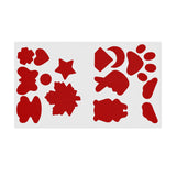 Maxbell Down Jacket Repair Patches Clothing Repair Patch Fabric Patch for Clothes 21pcs Red