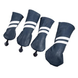 Maxbell Golf Club Head Cover Protective Covers with Tags Long Neck Water Resistant Blue
