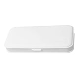 Maxbell PP Stationery Box Pencils Box Organizer Sturdy Compact for Kids Adults White