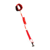 Maxbell Paddleboard Ankle Leash Coiled Cord for Stand up Paddle Board Shortboard Red
