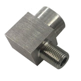 Max Double Head Right Angle Pipe Fitting Threaded Elbow Connector 1 point x 9 mouth