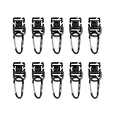 Maxbell 10Pcs Tent Clips Hook Heavy Duty Clamp Windproof Accessory Camping Equipment