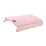 Maxbell SPA Massage Bed Cover Sheet Protector with Face Hole 80x200cm Machine Wash Pink