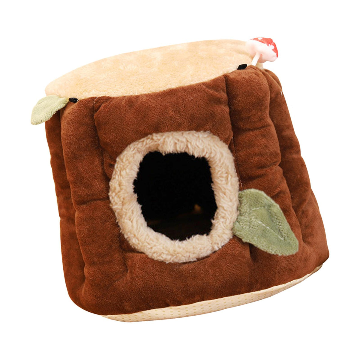 Maxbell Guinea Cave Bed Hideout Bedding Warm Supplies for Rat Bunny Squirrel 30cmx27cm