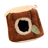Maxbell Guinea Cave Bed Hideout Bedding Warm Supplies for Rat Bunny Squirrel 30cmx27cm