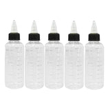 Maxbell 5pcs 30/60/100/120/250/500ml Tattoo Ink Bottle with Twist Cap + Scale  100ML