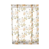 Max Kitchen Window Short Roman Blinds Curtains Panel Yellow Peony 60x140cm