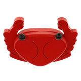 Maxbell Kitchen Pretend Food Play Toy Wooden Magnetic Decorative Crab Kid Present