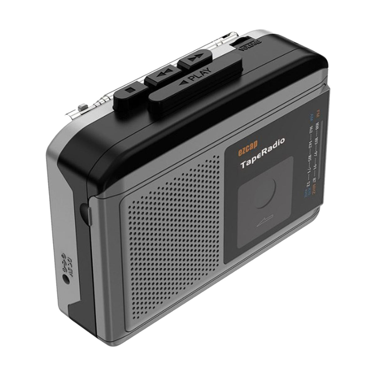 Maxbell Cassette Player Portable Compact Music Personal Radio Lightweight Converter