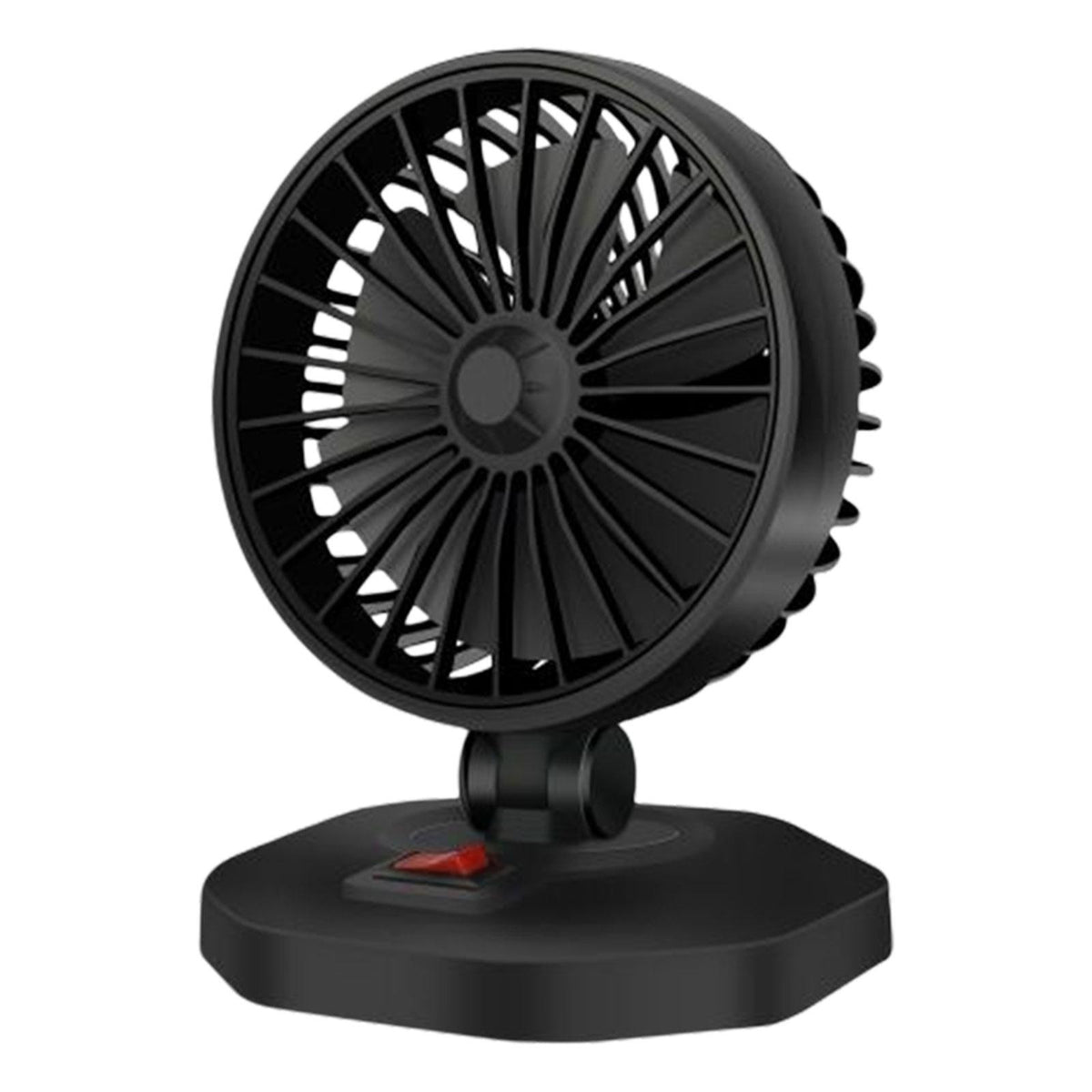 Maxbell Mini Car Cooling Fans USB Portable Personal for Sedan Office Desktop Single Head 12V